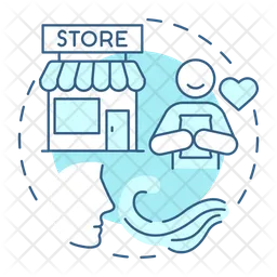 Best in store experience  Icon