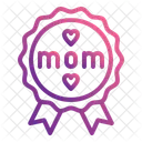 Best Mom Badge Mom Badge Best Icon