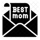 Best Mom Letter  Icon