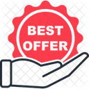 Best Offer Discount Deal Icon