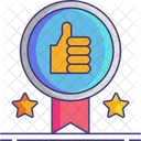 Best Quality Bedge Thumbs Up Icon