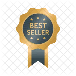 Best seller ribbon  Icon