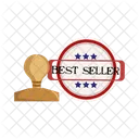 Best seller stamp  Icon