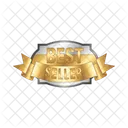 Best Seller Badge Award Icon