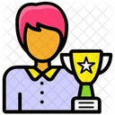 Best Student Student Success Trophy Icon