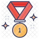 Best Student Reward Medal Icon