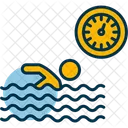 Best Time Swimming Championship Record Icon