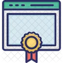 Browser Web Page Badge Icon