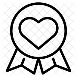 Beste-Freund-Abzeichen  Symbol