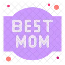 Beste Mama Mama Mutter Symbol