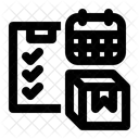 Bestellplan Bestellverwaltung Bestellliste Symbol