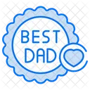 Bester Papa Vatertag Vater Symbol