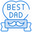 Bester Papa Vatertag Vater Symbol