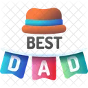 Bester Papa Vatertag Vater Symbol