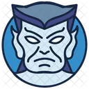 Beast Boy Zombie Schlagmann Symbol