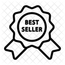 Bestseller Abzeichen Auszeichnung Symbol