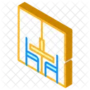 Besuchsraum im Gefängnis  Symbol