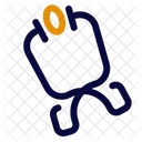Zeichenflache Medizin Icon
