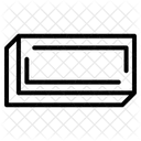 Betonblock Zementblock Ziegel Symbol