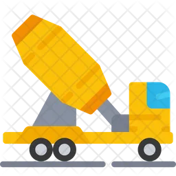 Betonmischer-LKW  Symbol