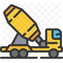 Betonmischer-LKW  Symbol