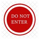 Betreten Verboten Symbol