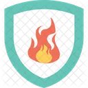 Feuer Zeichen Schild Symbol