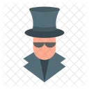 Betrug Mann Geschaft Symbol