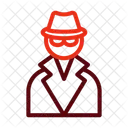 Betrug Mann Geschaft Symbol
