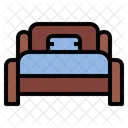 Ibed Zimmer Einzelbett Symbol