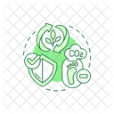 Bio Based Recycle Bioplastic Icône