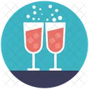 Wine Glasses Beverage Icon