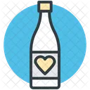 Beverage Heart Sign Icon