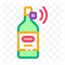 Beverage Bottle With Signal Sensor  Icon