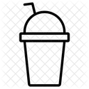 Refreshment Soda Straw Icon