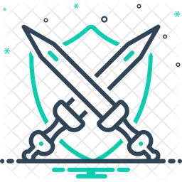 Bewaffnet  Symbol