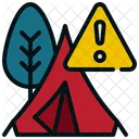 Beware Warning Campground Icon