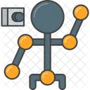 Bewegungsaufnahme Symbol