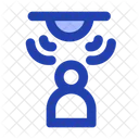 Bewegungssensoren  Symbol