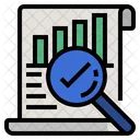 Beweisen Business Analyse Scan Icon