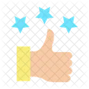 Gefallt Mir Feedback Bewertung Symbol
