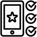 Bewertung Uberprufen Favorit Feedback Symbol