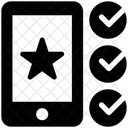 Bewertung Uberprufen Favorit Feedback Symbol