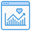 Bewertungsstatistik  Symbol