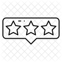 Bewertungssterne Rezension Feedback Symbol