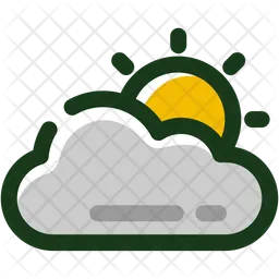 Wolkig  Symbol