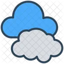 Wetter Bewolkt Wolken Icon