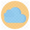 Bewolkt Wolke Prognose Symbol