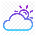 Wolkig  Symbol