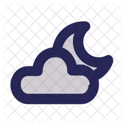 Wolkig  Symbol